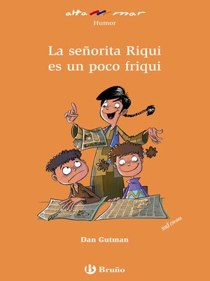 cover image of La señorita Riqui es un poco friqui